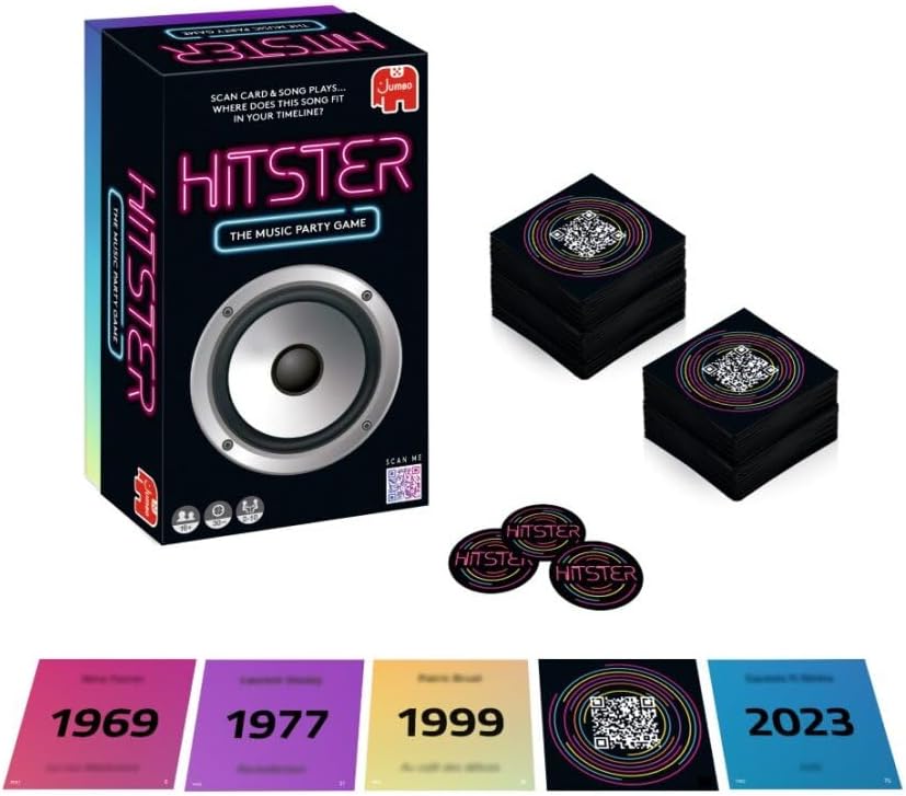 Juego de Mesa Hitster El Juego de los Grandes Éxitos 16a+