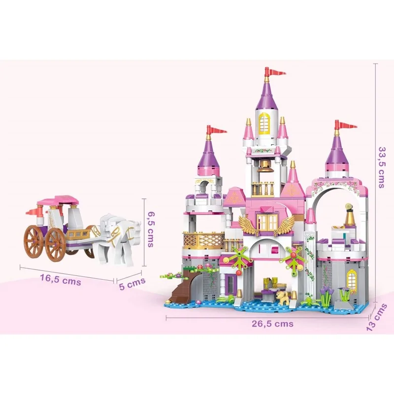 Cogo - Castillo de princesa 516 pzs