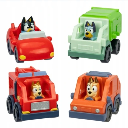Vehiculos de Bluey Displ/6 Surt/4 3a+