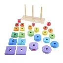 Fisher Price / Juego para Clasificar Formas de Madera 18m+