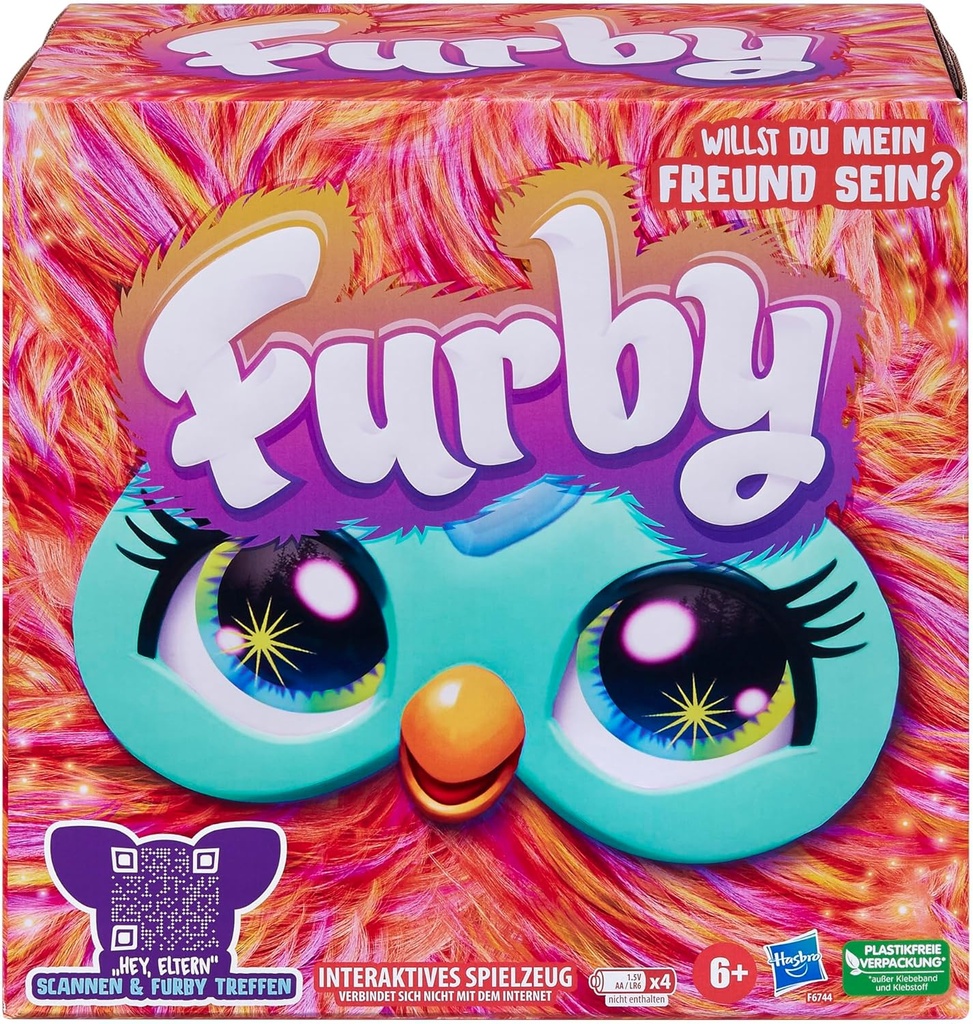 Furby Interactivo Sé mi Mejor Amigo Rosado 6a+