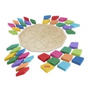 Fisher Price / Puzle Mandala de Madera 3a+