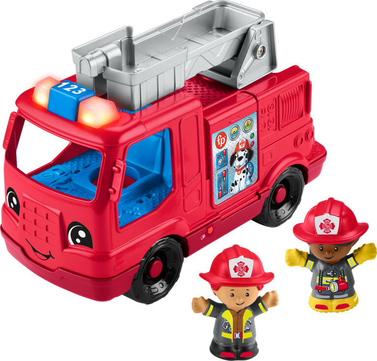 Fisher Price / Little People Camión de Bomberos Mediano 1-5a