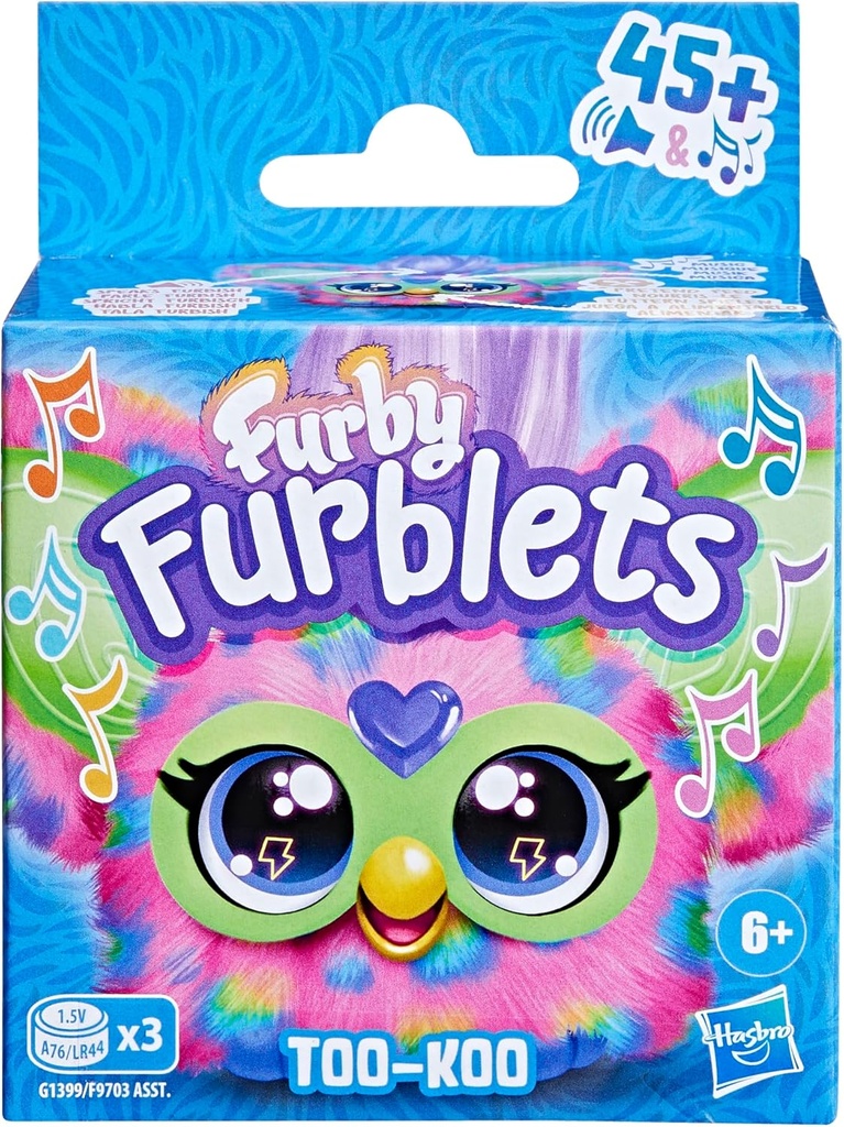 Figuras Furby Furblets 6a+ ( Surtido de 6 - Se Venden por Separado )