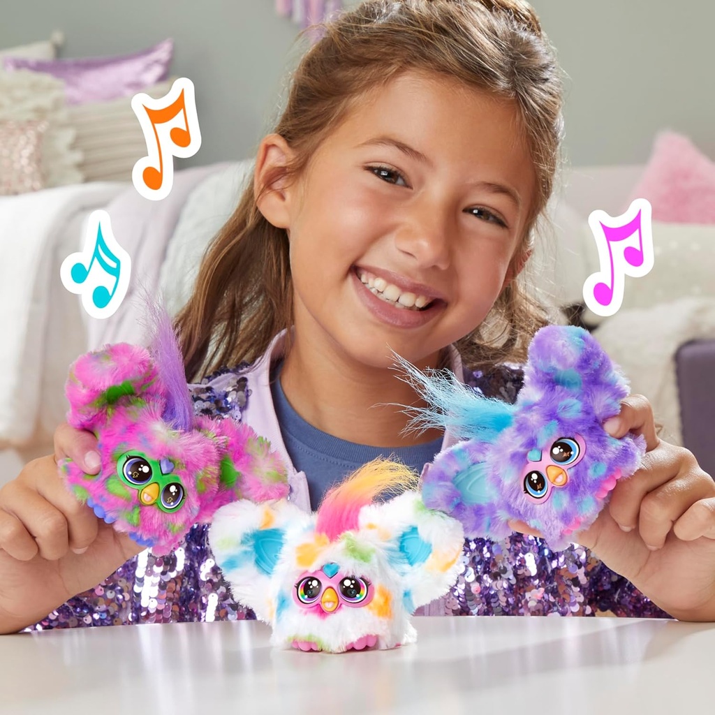 Figuras Furby Furblets 6a+ ( Surtido de 6 - Se Venden por Separado )