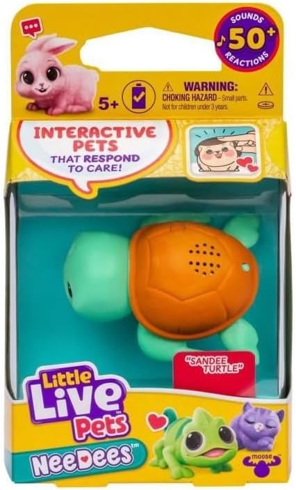 Mascotas Pequeñas Interactivas 50 Diferentes Sonidos  Live Pets 5a+/ Surtido 4 -  Se venden por separado