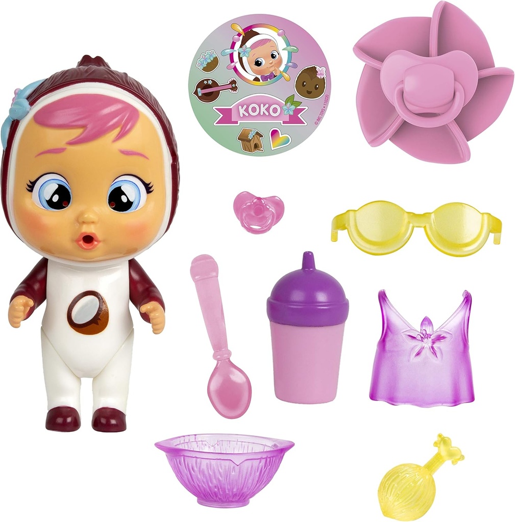 Muñeca IMC Cry Babies Lagrimas Mágicas Sorpresa Tutti Frutti 3a+ ( Se venden por separado )