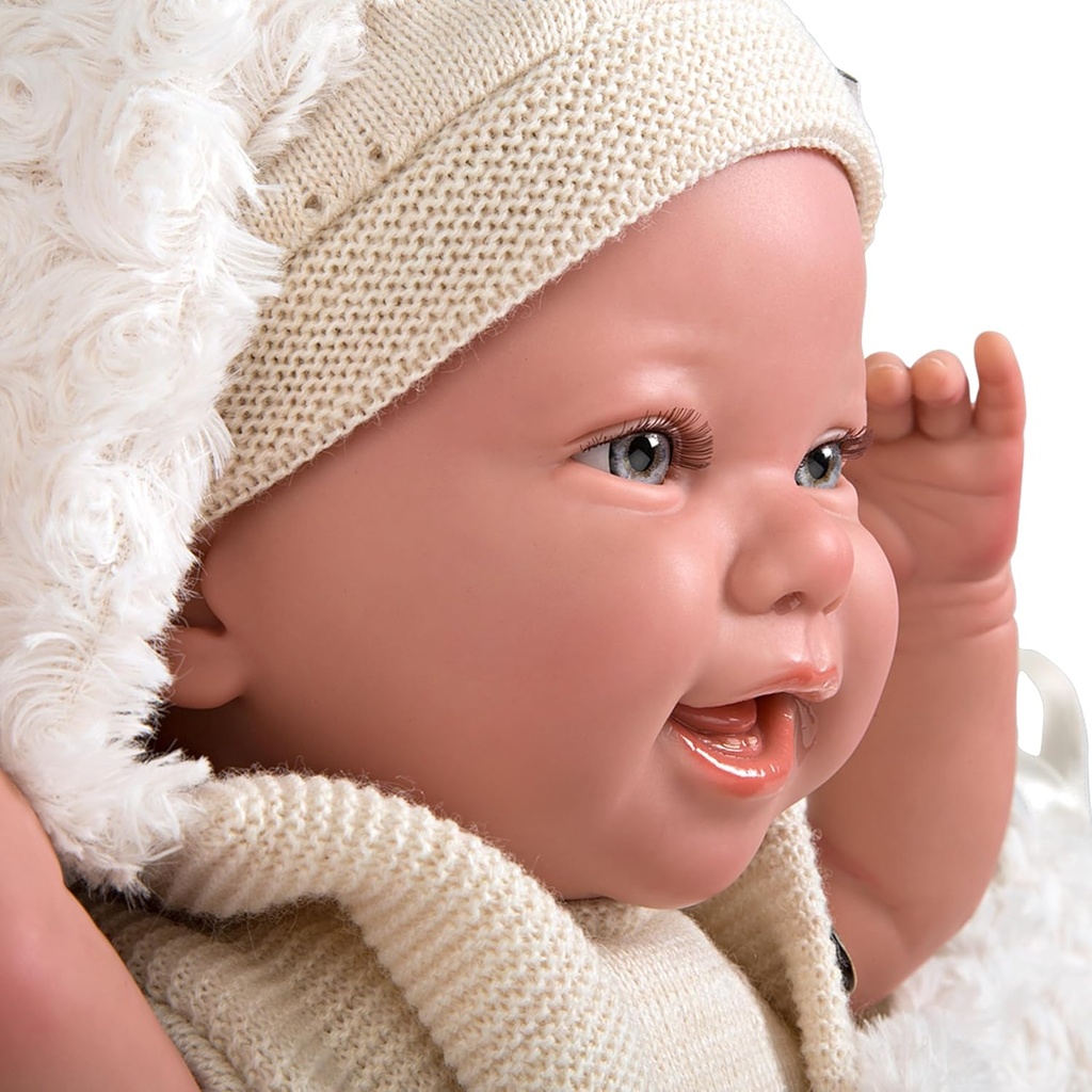 Bebé Real 40cm Arias Reborn C/Manta 6a+