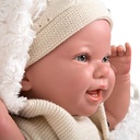 Bebé Real 40cm Arias Reborn C/Manta 6a+