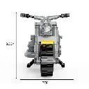 Cogo - Motocicleta Armable 3en1 251 Pzs 6a+