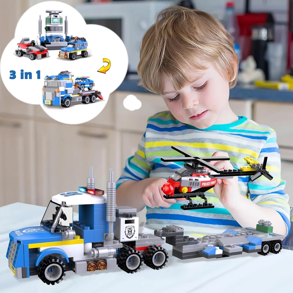 Transportador de Helicoptero 3 en 1 6a+ 249 piezas