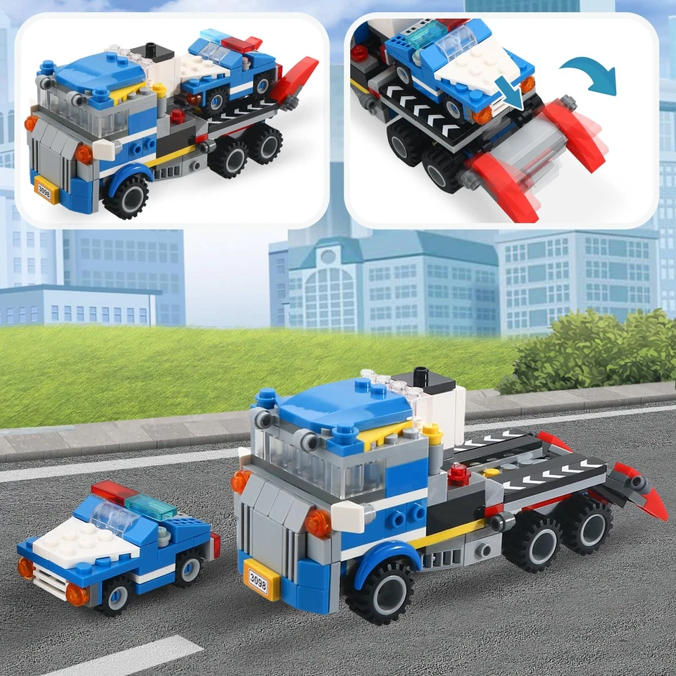 Transportador de Helicoptero 3 en 1 6a+ 249 piezas