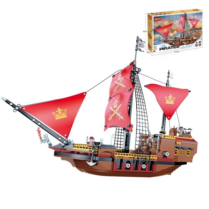 Barco Pirata Grande The Queen 602pzs 6a+