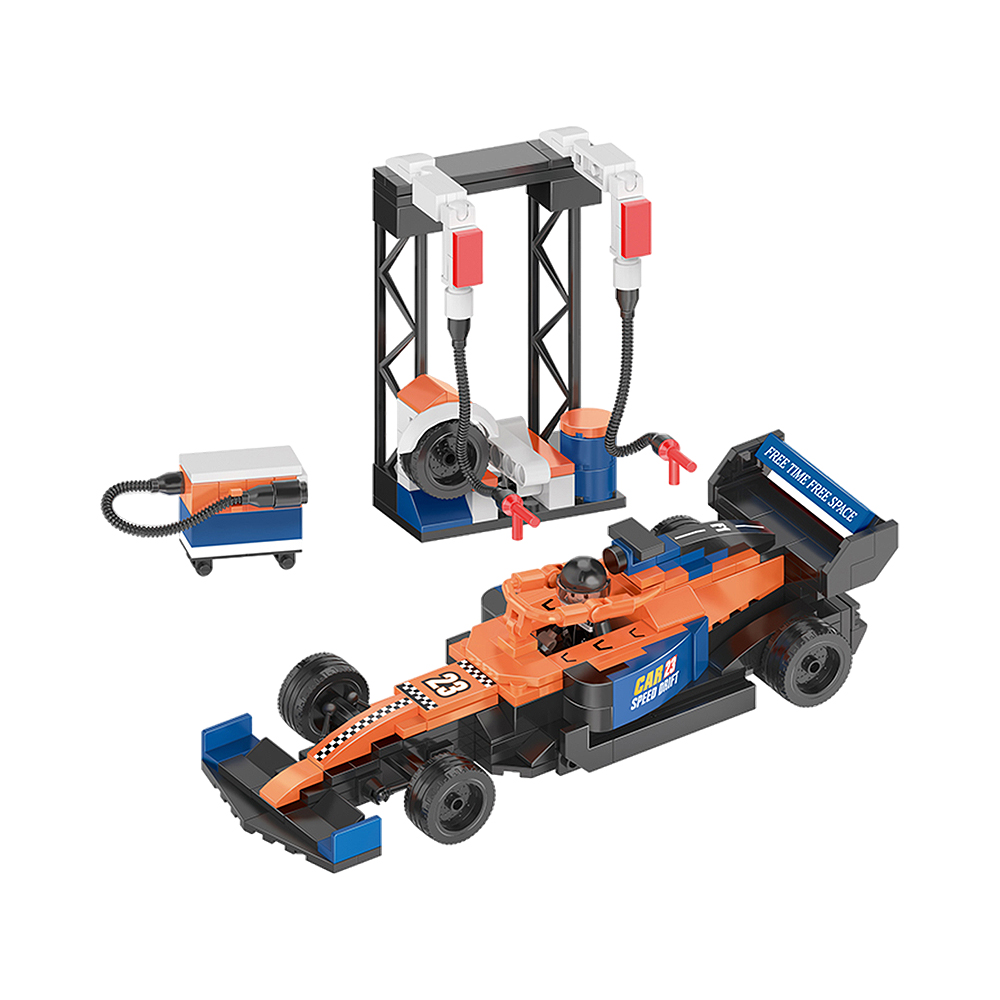 Cogo - Carro de Carreras de Formula Armable 286Pzs 6a+