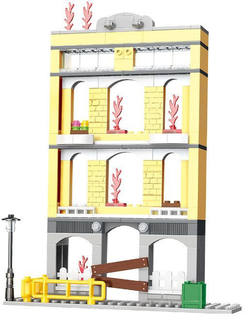 Camión de Emergencia Bomberos Armable 613 pzs 6a+