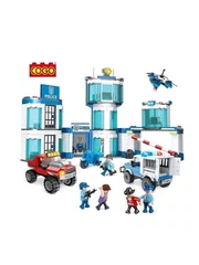 Bloques de Construcción Policia 731pzs