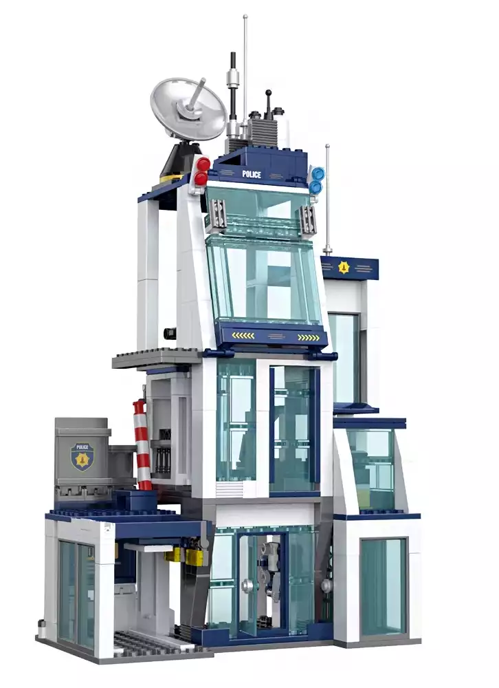 Estación de Policia Armable 659Pzs 6a+