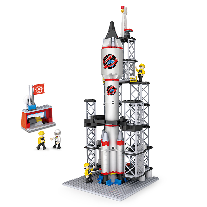 Cohete Espacial Armable 309pzs 6a+