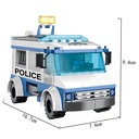 City Estacion de Policia Con Vehiculos 857pzs 6a+