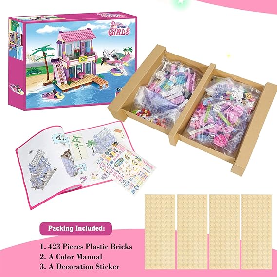 Parque Acuático Armable Dream Girls 423pzs 6a+