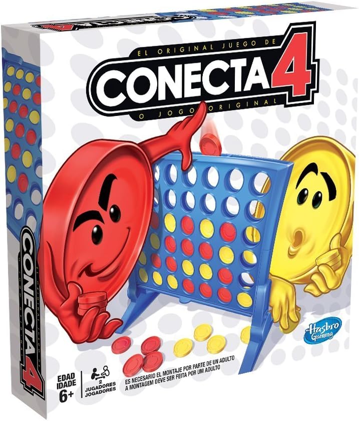 Hasbro Games - Juego de Mesa 4 en Línea (Conect4) 6a+