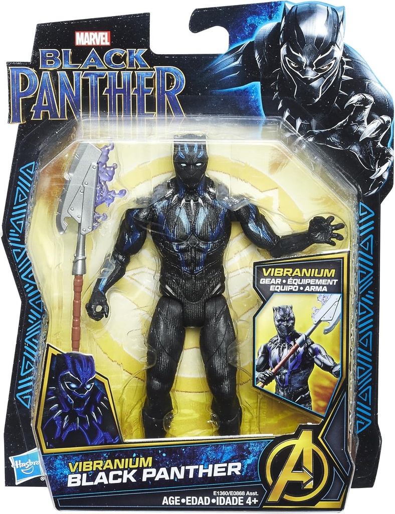 Figura Black Panter Wakanda Forever Surtido de 2 ( Se venden por Separado ) 4a+