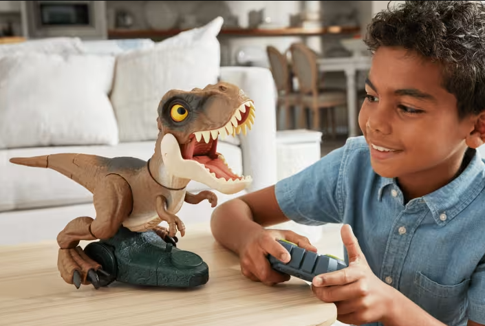 Figura Jurassic World Control Remoto T.Rex R/C 4a+