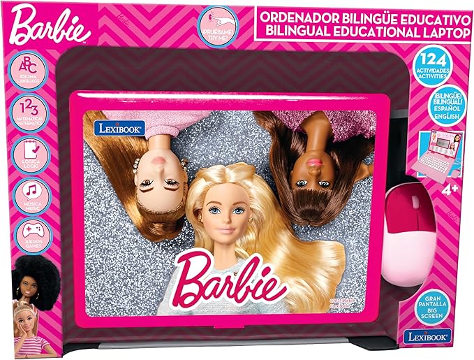 Laptop Bilingüe Educativo de Barbie (598BBI2)  4a+