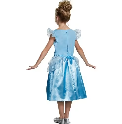 Disfraz Disney Princesas Clasico Cenicienta Talla S/P 5-6años