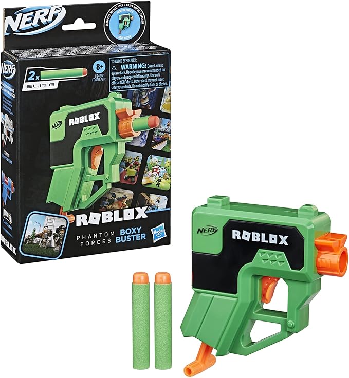 Lanzador Nerf Roblox 8a+