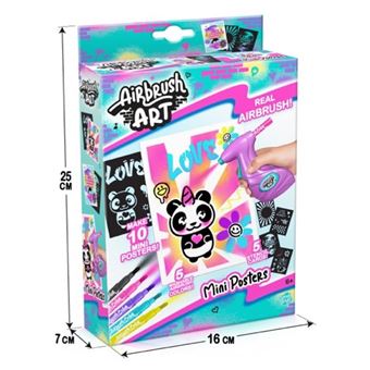 Set de Poster con Aerógrafo Electrónico 4a+