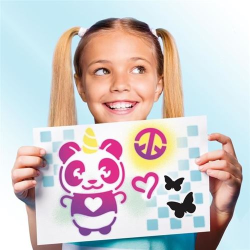 Set de Poster con Aerógrafo Electrónico 4a+