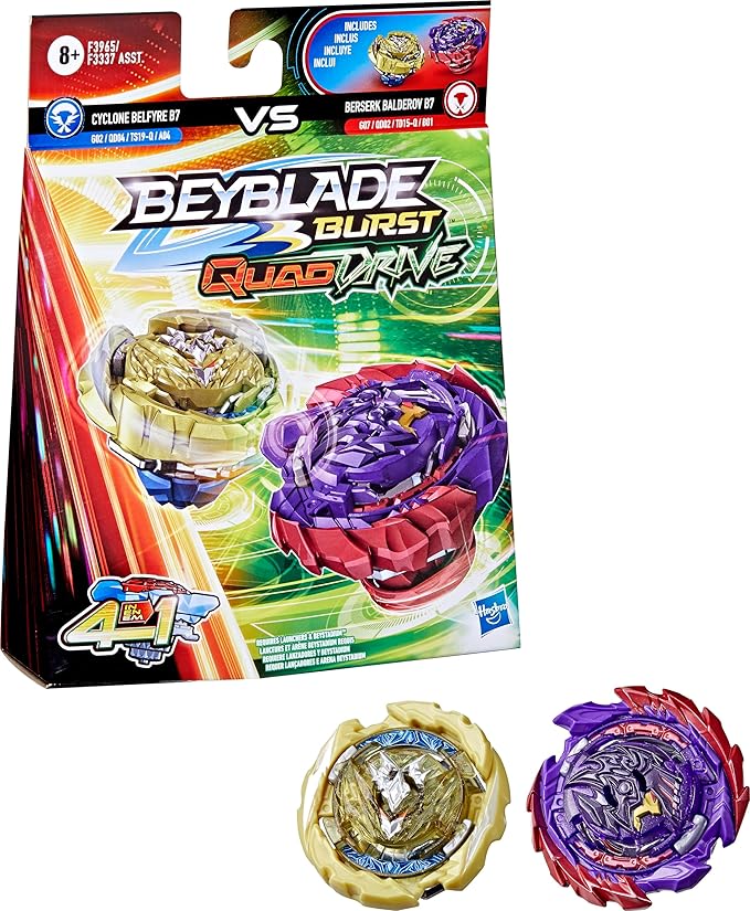 Trompo Beyblade Burst QuadDrive Set/2 8a+