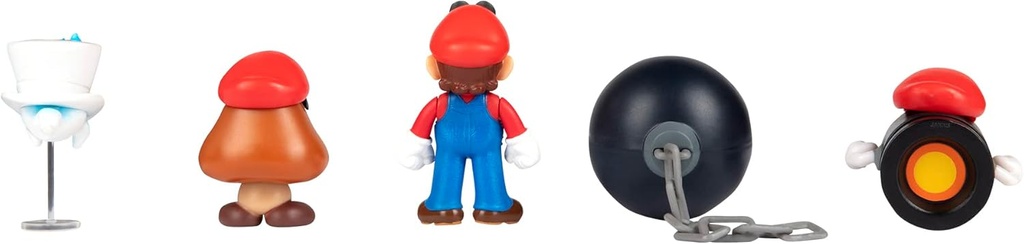 Figuras De Super Mario Odyssey Set/5 3a+