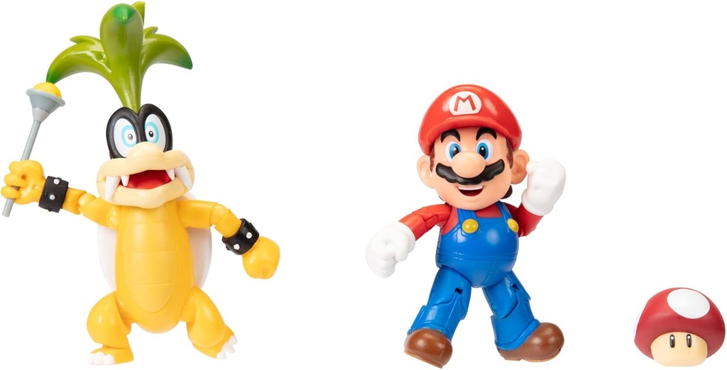 Figuras Nintendo Super Mario Bross Set de 2 / 3a+ ( MarioIggy)