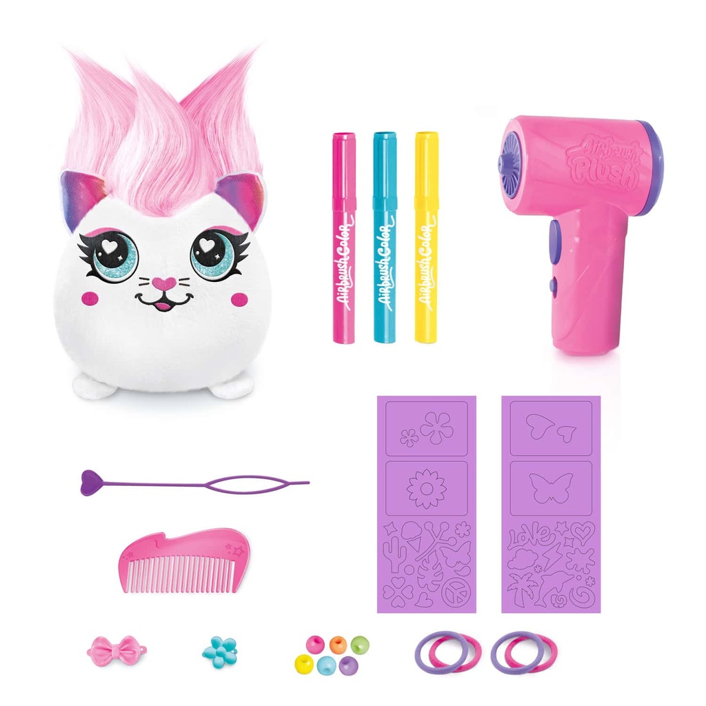 Airbrush - Peluche con Aerógrafo Electrónico Lavable Surt/2 6a+