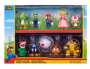 Figuras Nintendo Super Mario Bross Amigos y Enemigos Set de 10 / 3a+