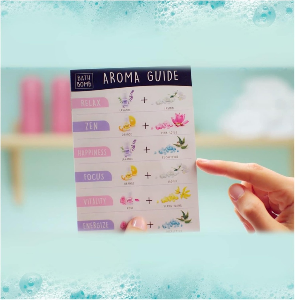 Crea Bombas de Baño Perfumadasc Set de 3 6a+