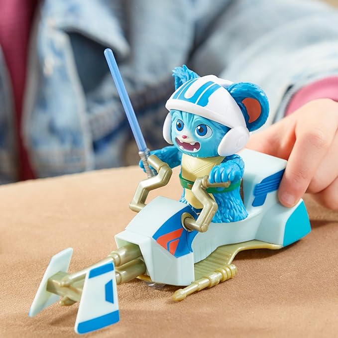 Figuras Star Wars Young Jedi Aventures con Nave 3a+