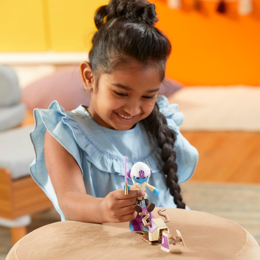 Figuras Star Wars Young Jedi Aventures con Nave 3a+