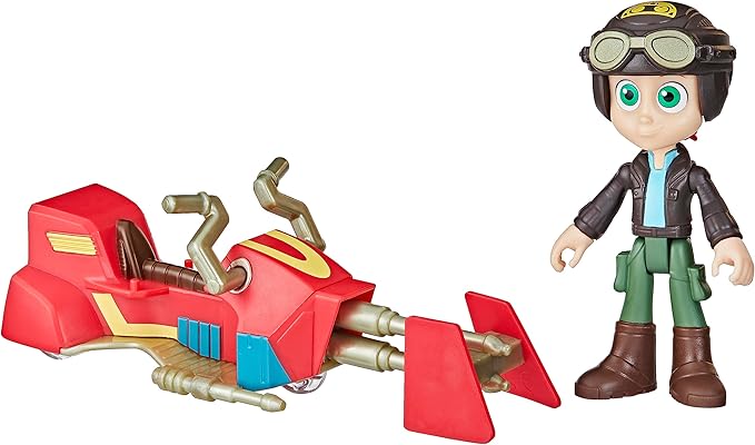 Figuras Star Wars Young Jedi Aventures con Nave 3a+