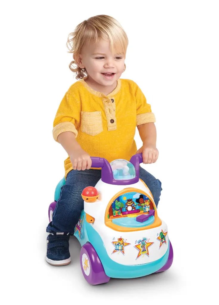 Carro Montable Little People Movin & Groovin Ride On 1-3a Verde Agua