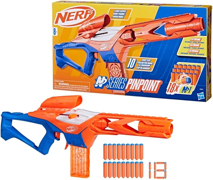 Lanzador Nerf Serie Pinpoint 8a+