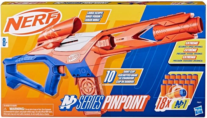 Lanzador Nerf Serie Pinpoint 8a+