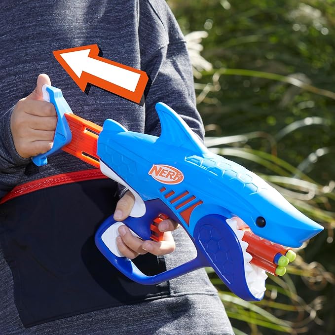 Lanzador Nerf Wild Sharkfire 6a+