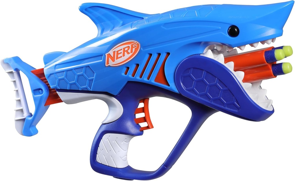 Lanzador Nerf Wild Sharkfire 6a+