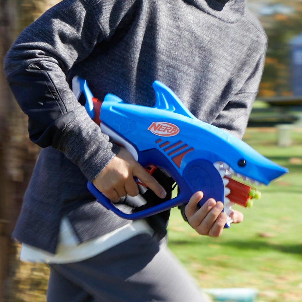 Lanzador Nerf Wild Sharkfire 6a+