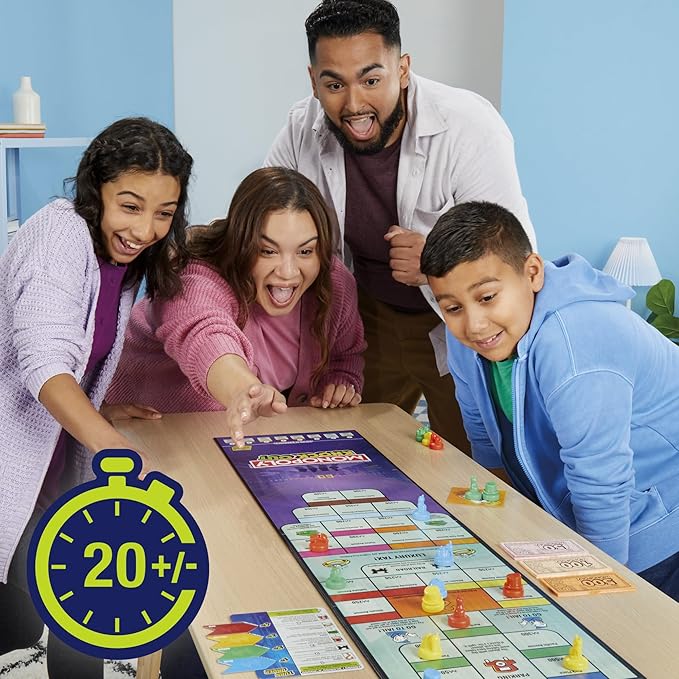 Hasbro Games - Juego de Mesa Monopoly Knock Out 8a+