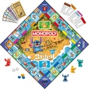 Hasbro Games - Juego de Mesa Monopoly Disney Stitch 8a+
