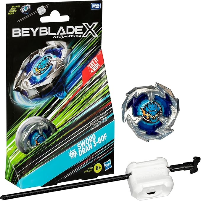 Lanzador con Trompo Beyblade X 8a+ ( Surtido de 4 - Se venden por Separado )